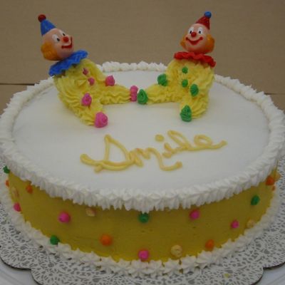 Wilton Course 1 Clown Cake