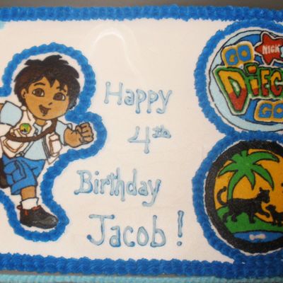 Go Diego Go Cake
