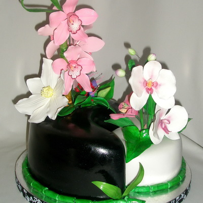 Ikebana Cake