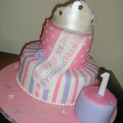 1St B-Day Princess Cake