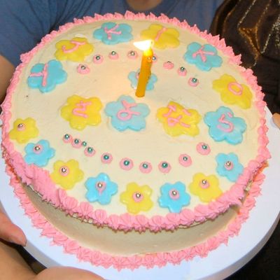 Last Minute Syanara Cake!