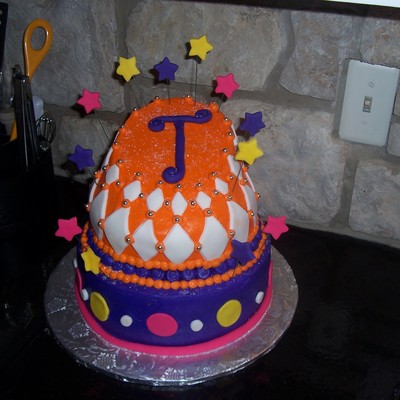 Bright Colored Cake