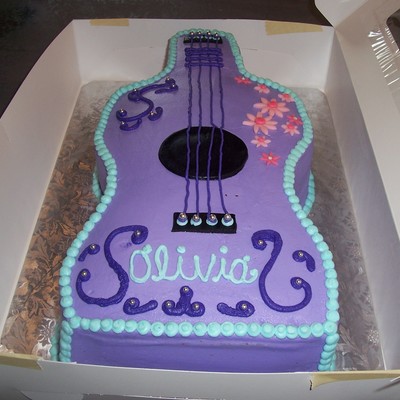 Guitar Cake