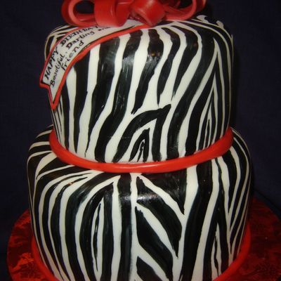Zebra Cake