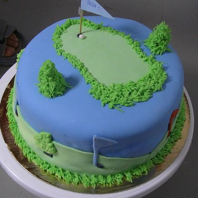 Golf Cake For My Father's Bday