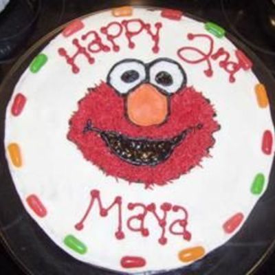 Elmo Birthday Cake!