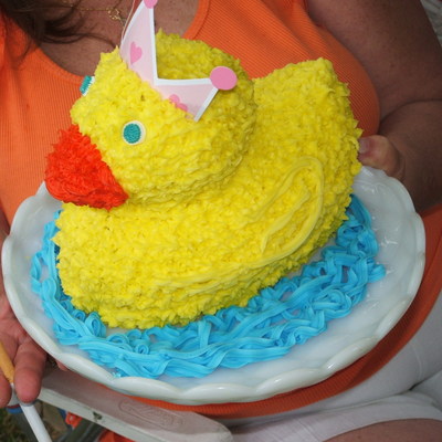 Duck Birthday Cake