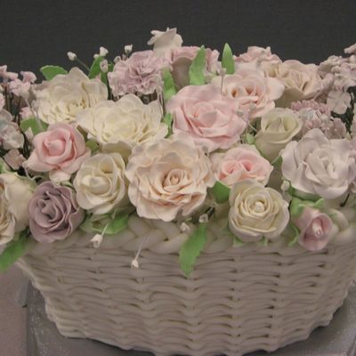 Flower Basket Cake