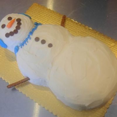 Snowman 1St Birthday