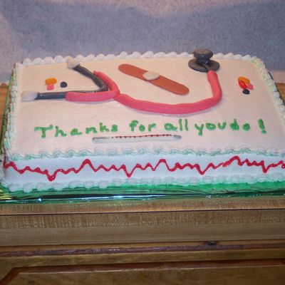 Doctor And Nurses At Chemo Clinic