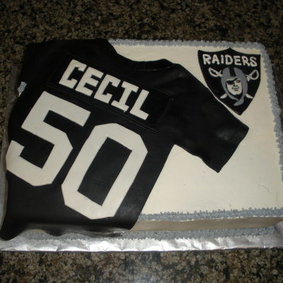 Raiders Cake