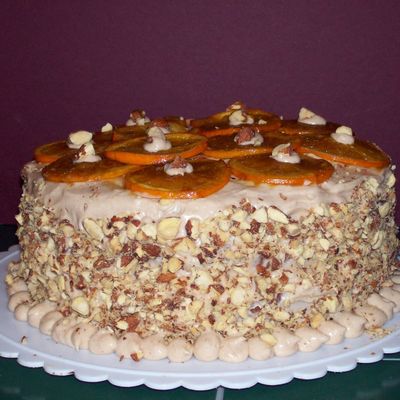 Candied Orange Spice Cake
