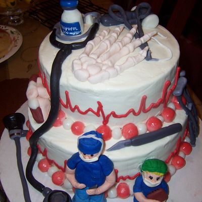 Surgery Center Anniversary Cake