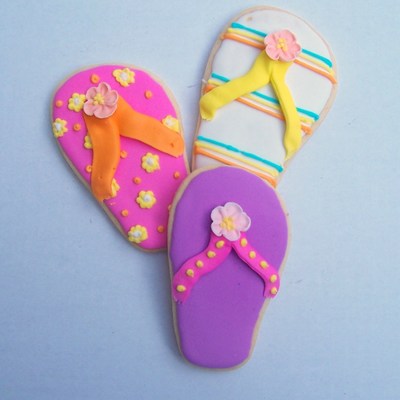 Flip Flop Cookies
