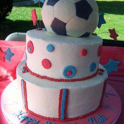 Soccer Birthday Cake