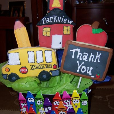 Teacher Thank You Cookies