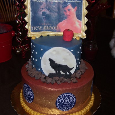 New Moon Birthday Cake