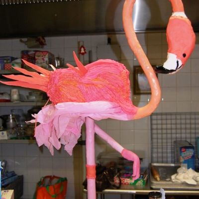 Flamingo Cake