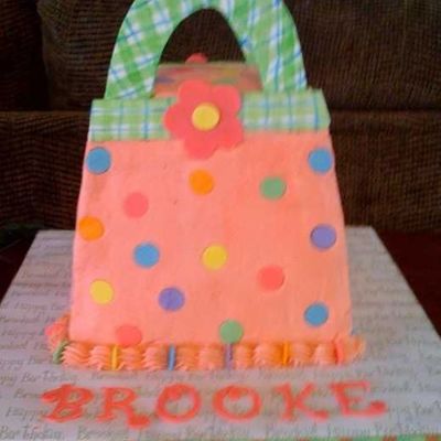 Pink Purse Birthday Cake