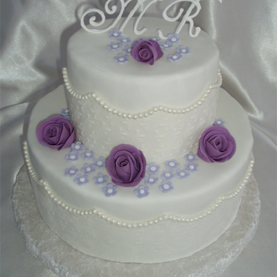 Purple Roses And Pearls