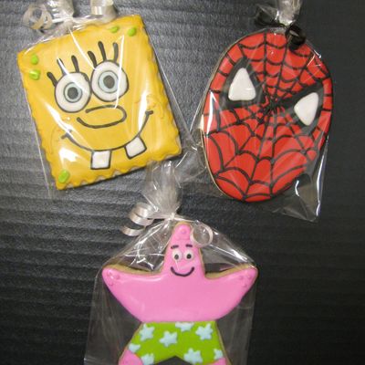 Spongebob, Patrick And Spiderman