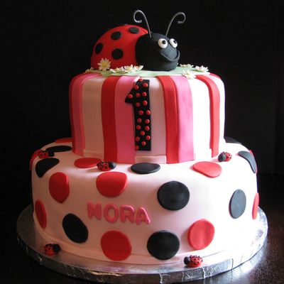 Ladybug Cake