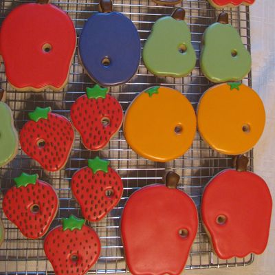 Very Hungry Caterpillar Cookies