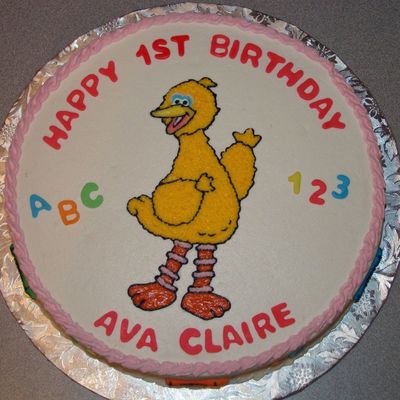 Big Bird Cake