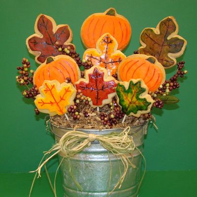 Autumn Cookie Bouquet