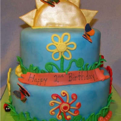 Day In The Sun B-Day Cake 2