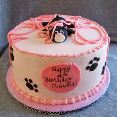 Cat Brithday Cake