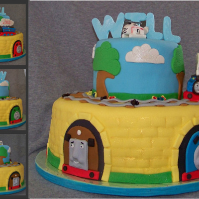 Thomas Birthday Cake