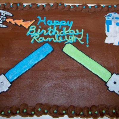 Star Wars Birthday Cake