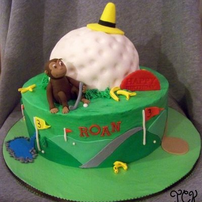 Monkey Golf Birthday