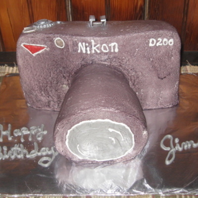 Nikon Camera Cake