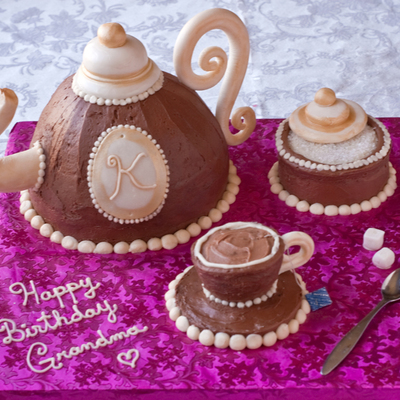 Tea Pot Cake