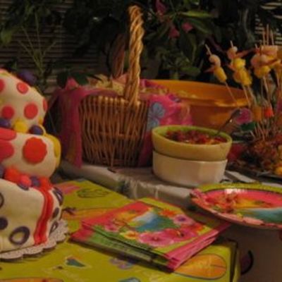 Jana's 18Th Birthday Luau Cake