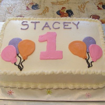 Balloons First Birthday