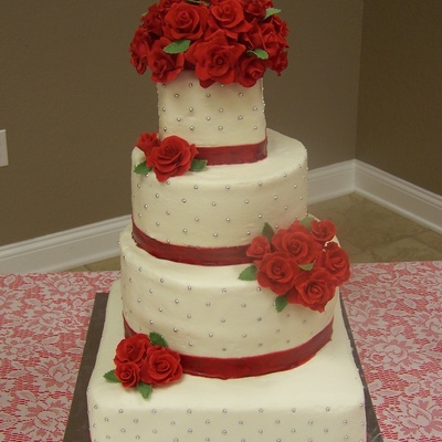 Red Roses Wedding