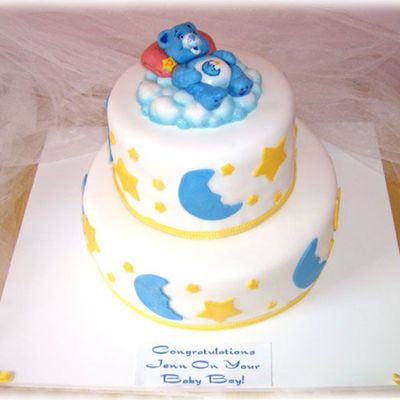 Carebear Baby Shower Cake