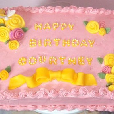 Girl's Birthday Cake