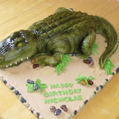Alligator Cake