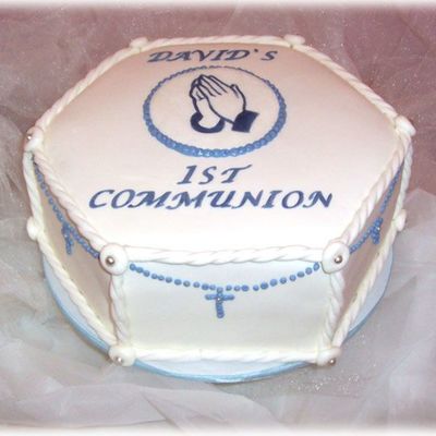 1St Communion Cake