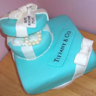 Tiffany Box Cake