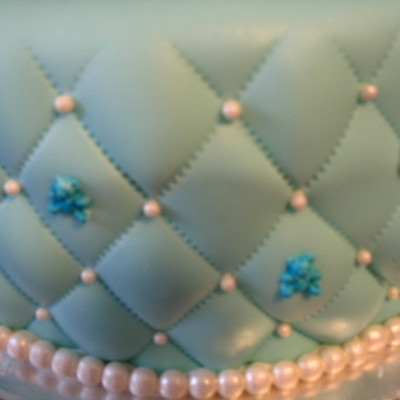 Baby Boy Baptism Cake