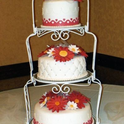 Gerbera Daisy Cake