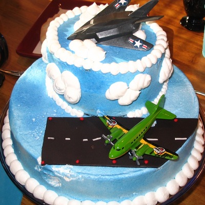 Airplane Cake