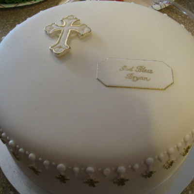 Confirmation Cake