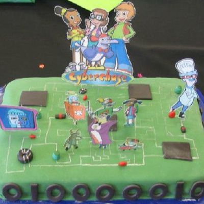 Cyberchase Cake
