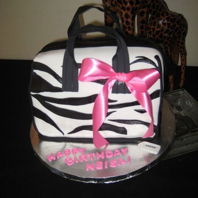 Our Version Of A New Line Of Coach Bags...animal Print!